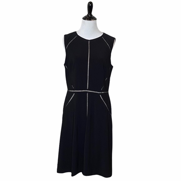 Alex Marie LBD Fit and Flair Mini Cut Out Dress Size 8 - Picture 1 of 6